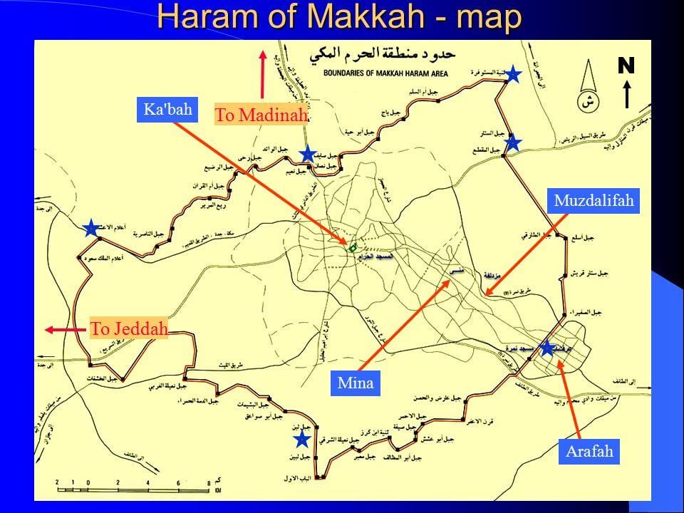 ನಕ್ಷೆ ಹರಮ್ ಪರಿಮಿತಿ 